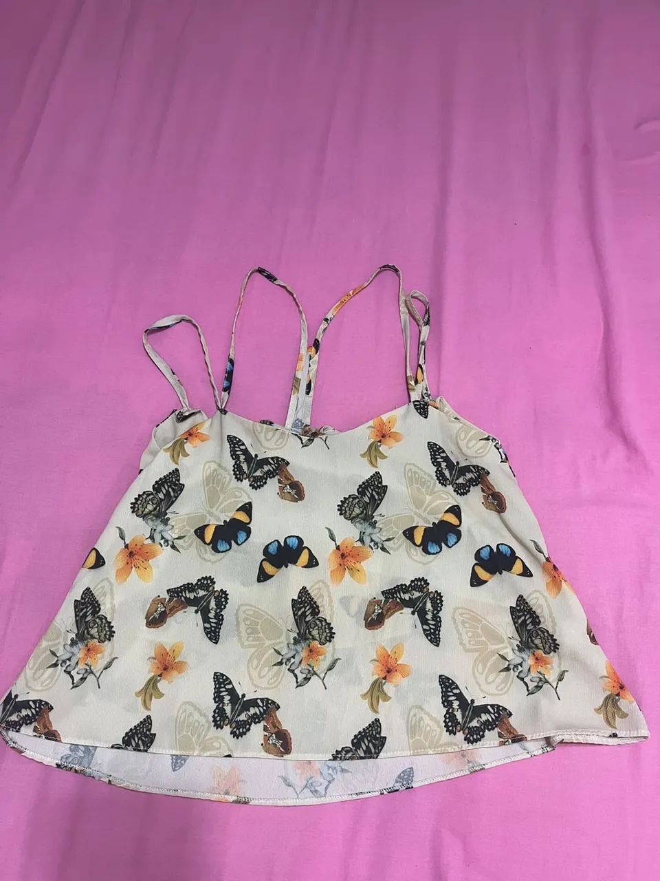 Blusa borboleta 