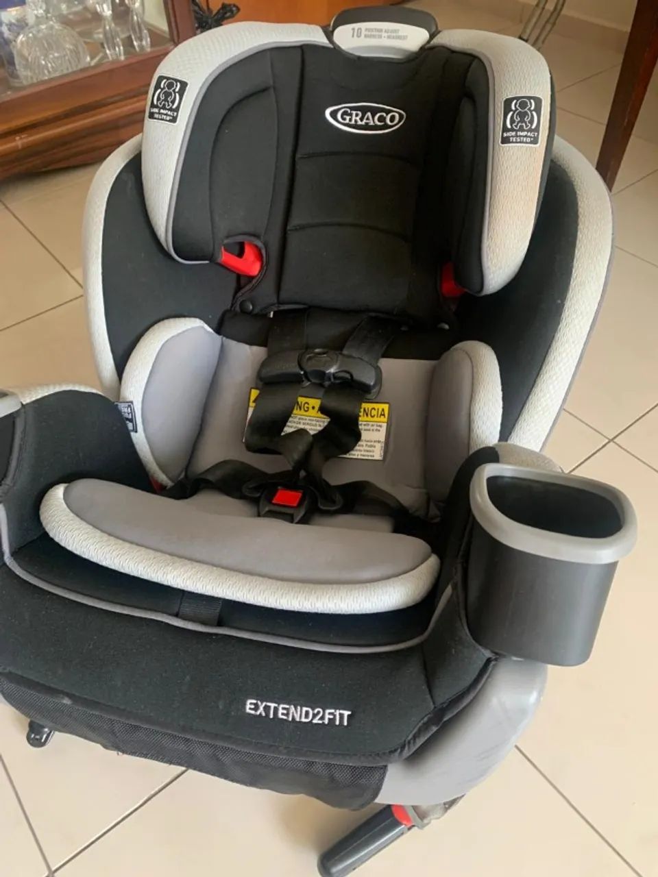 Cadeira de carro infantil extend2fit convertible Graco - Foto 2