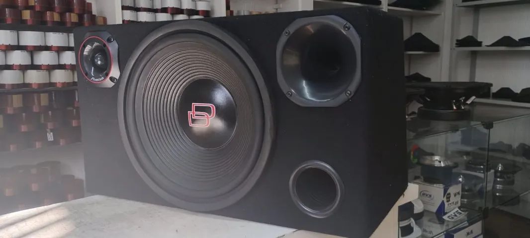  CAIXA TRIO COM SUB 800RMS 15 POL - Foto 3