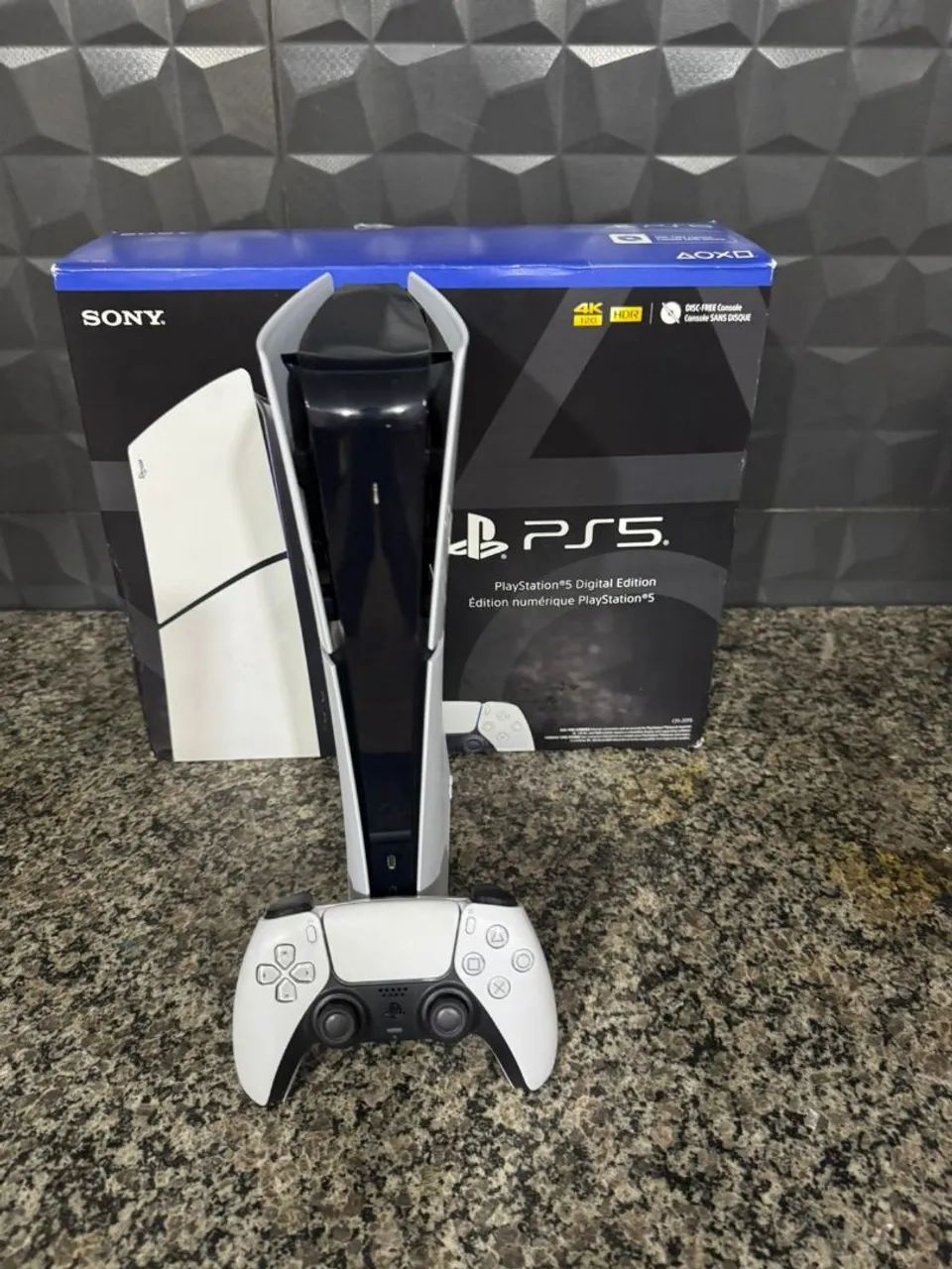 PS5 Slim Digital Semi Novo. - Foto 2
