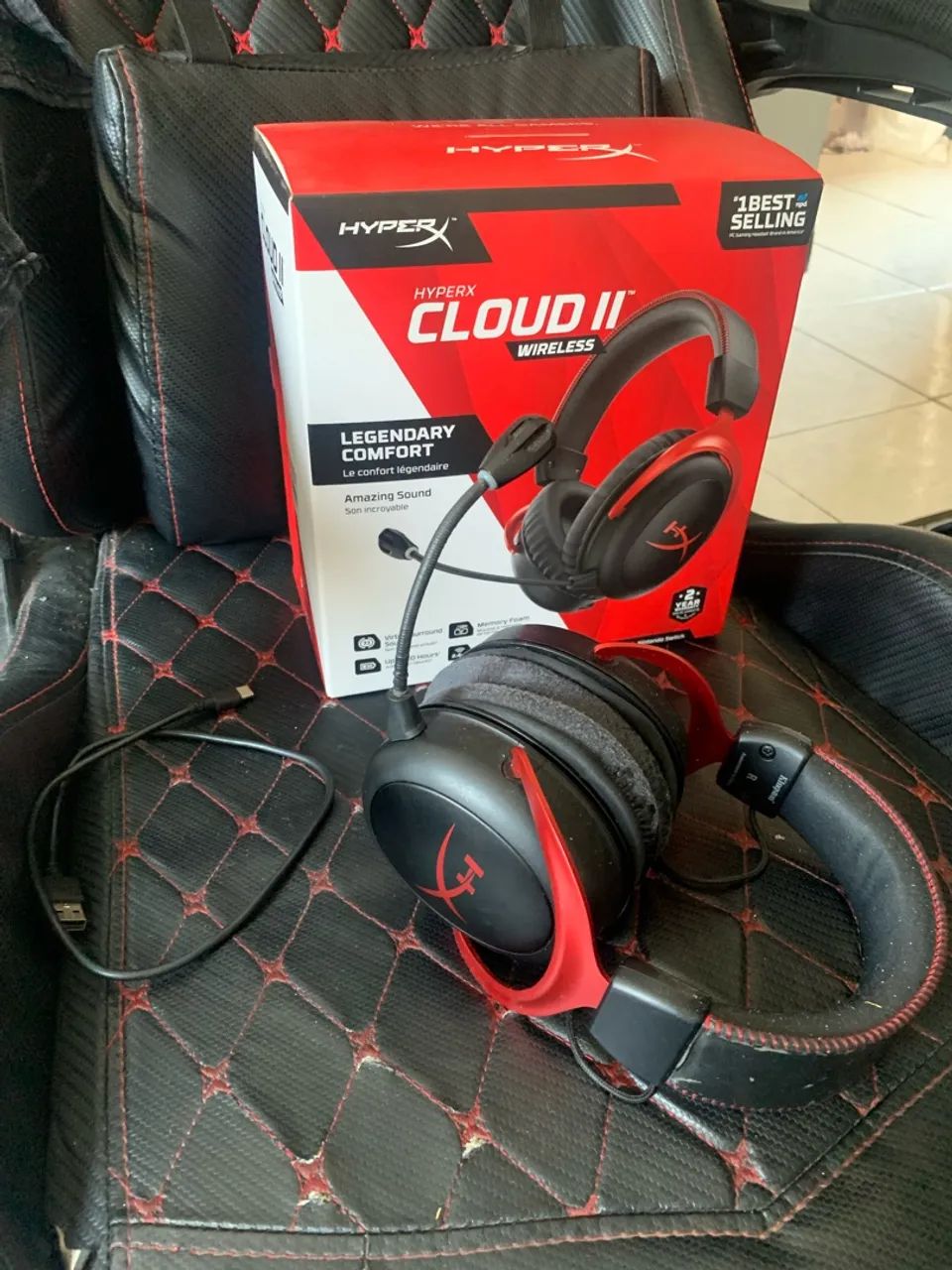 Headset HyperX Cloud Gaming II Wireless  - Foto 3