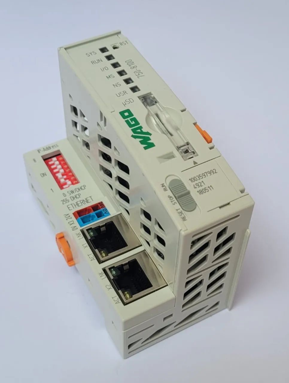 CLP Controlador Wago PFC100 750-8100 2ETH ECO