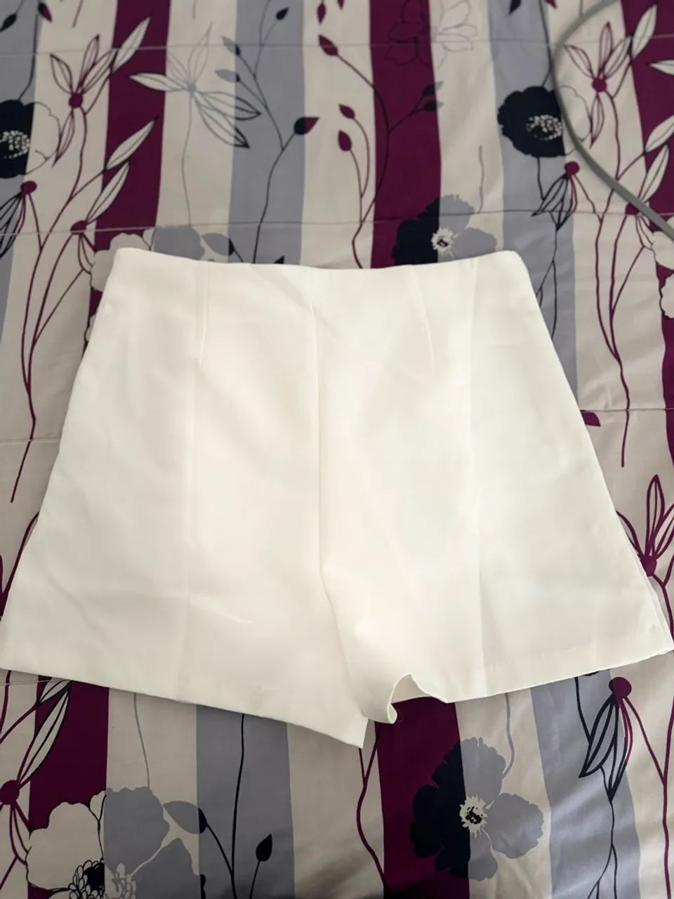 Short saia branco  - Foto 2
