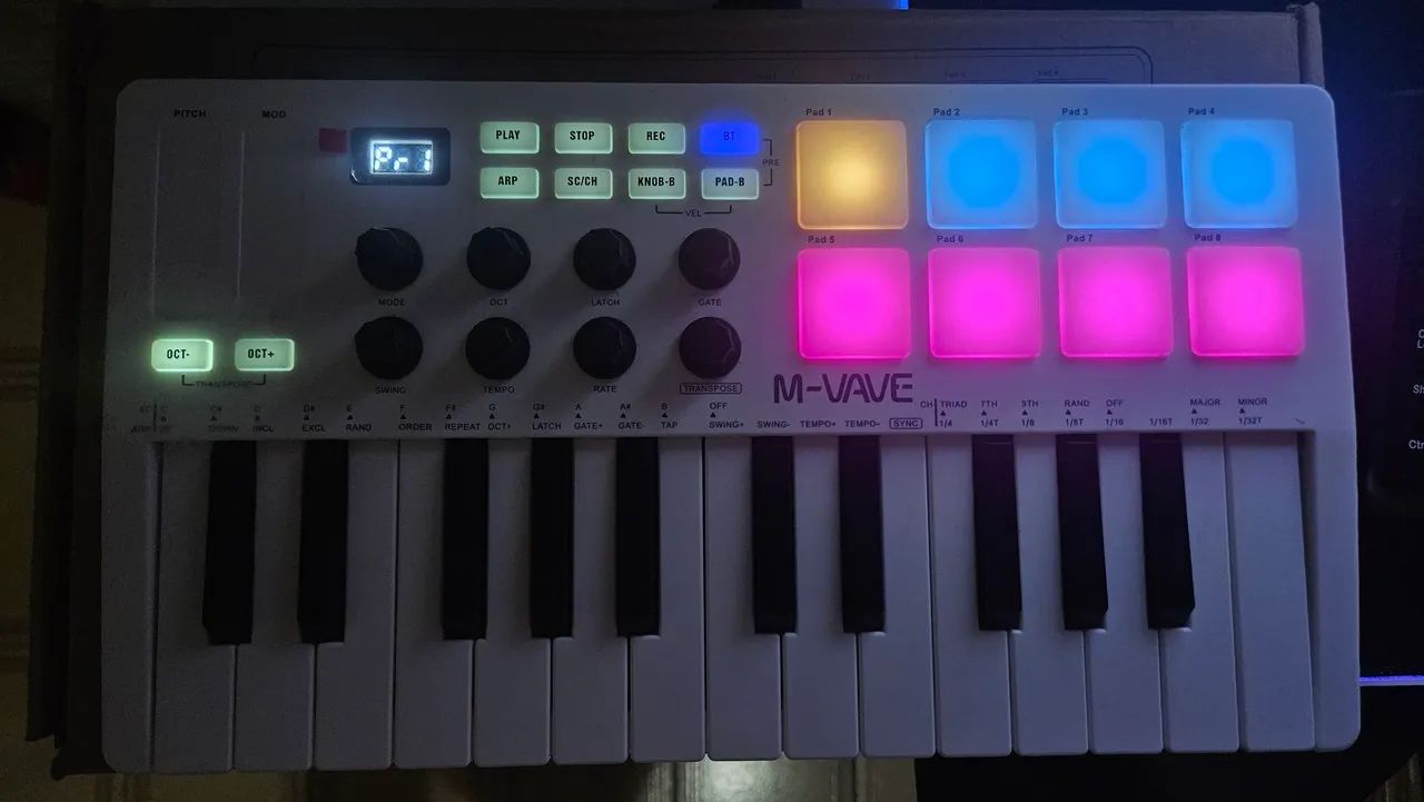 CONTROLADOR MIDI M-VAVE / SMK-25 - Foto 2
