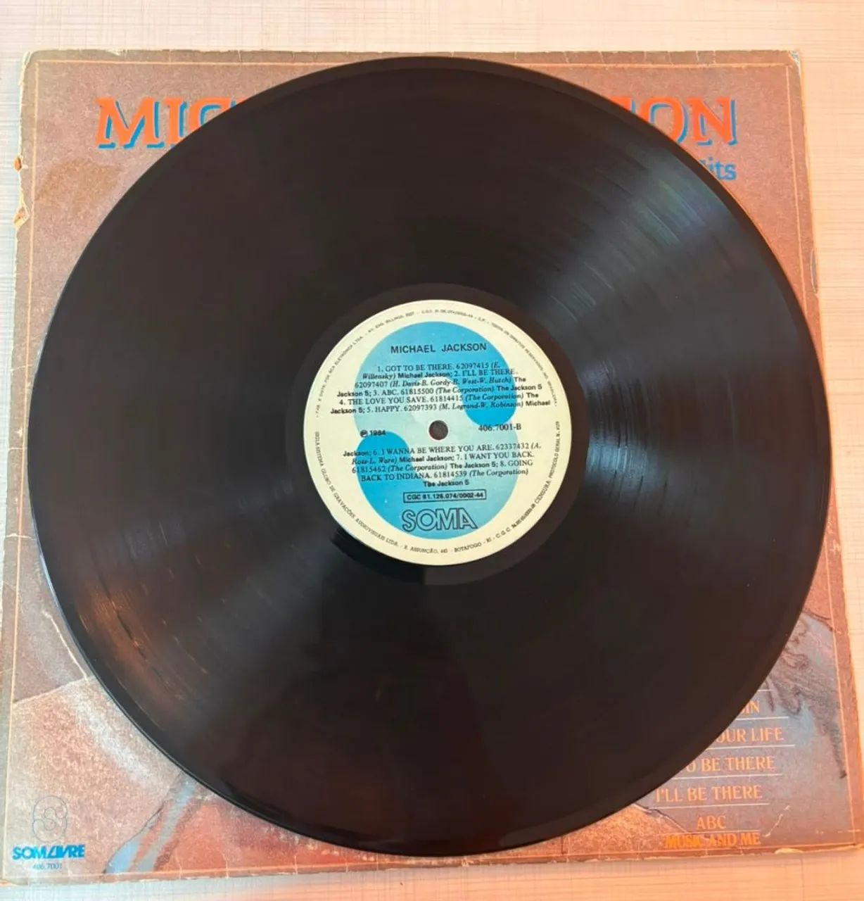 Disco de Vinil/LP - Michael Jackson "16 Original Greatest Hits 1984 - Foto 4