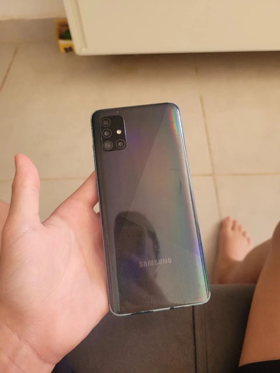 A51 128GB- PEGO IPHONE COM VOLTA MINHA - Foto 5
