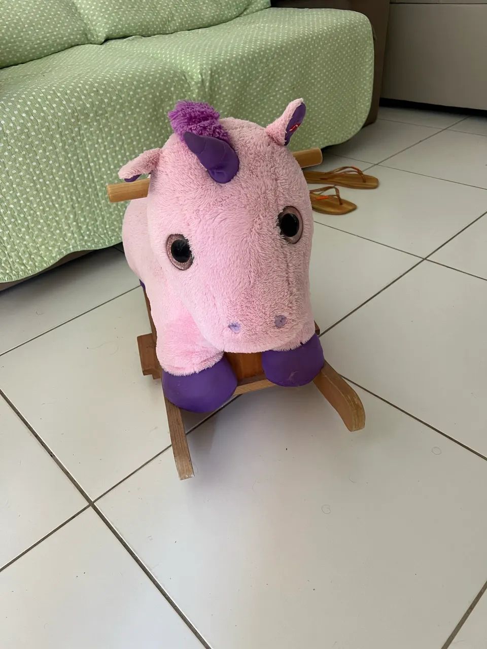 Unicórnio de balanço  - Foto 2
