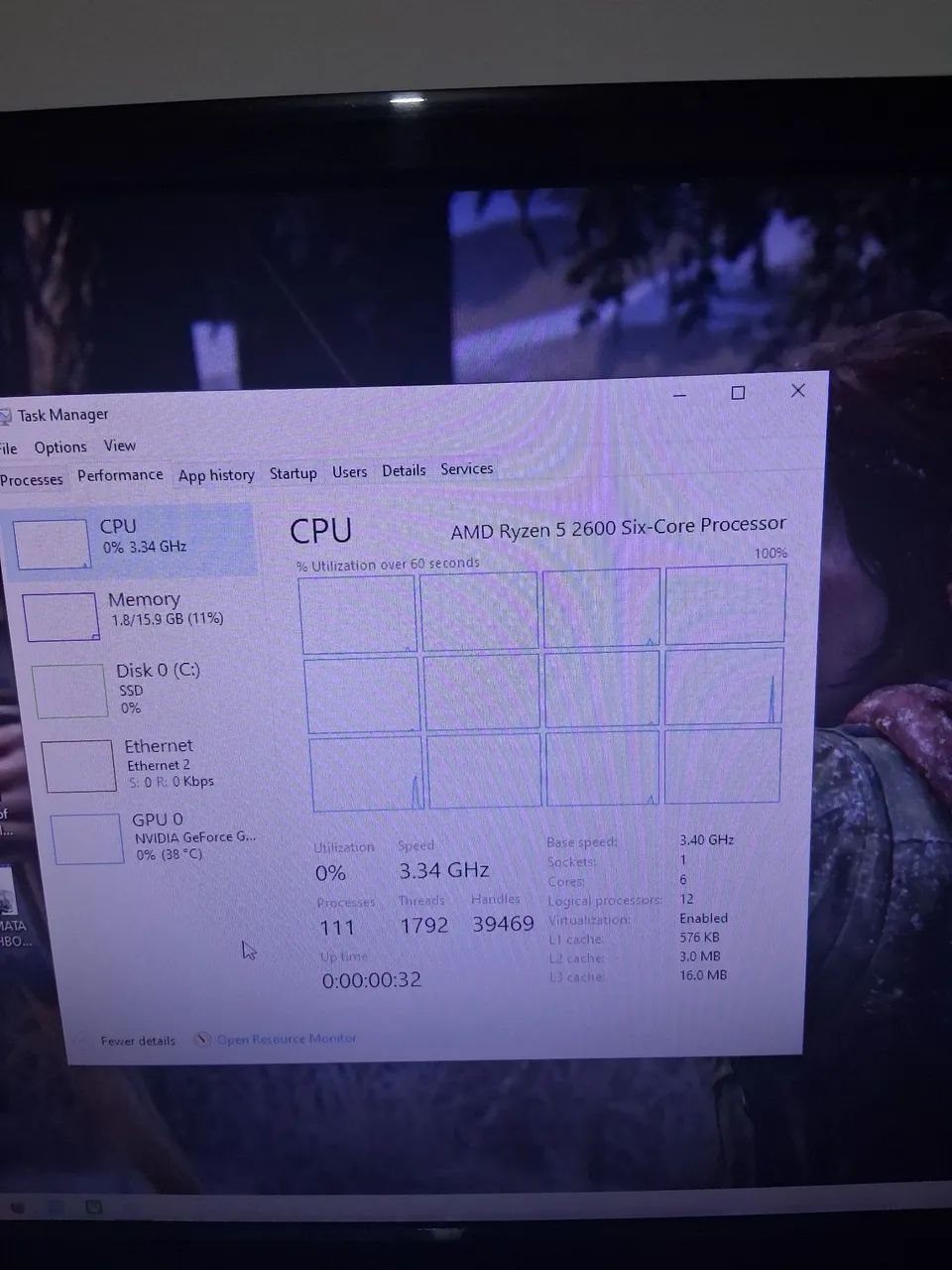 Ryzen 5 2600 6/12 funcionando perfeitamente  - Foto 2