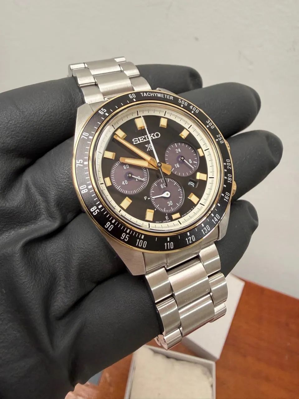 Relógio Seiko Prospex Speedtimer Solar Chronograph - Foto 5