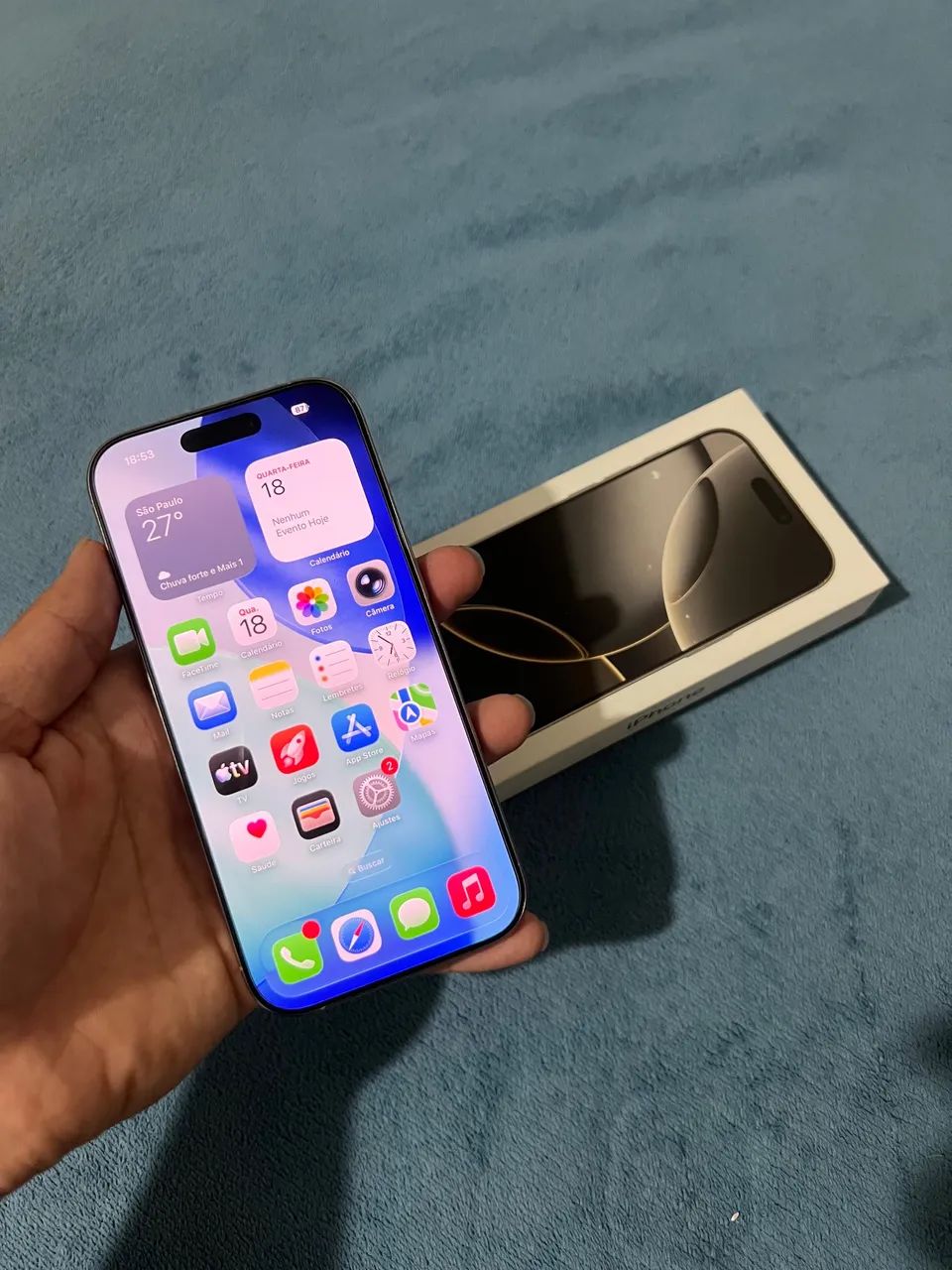 iPhone 16 Pro Titanium 256gb - Foto 3