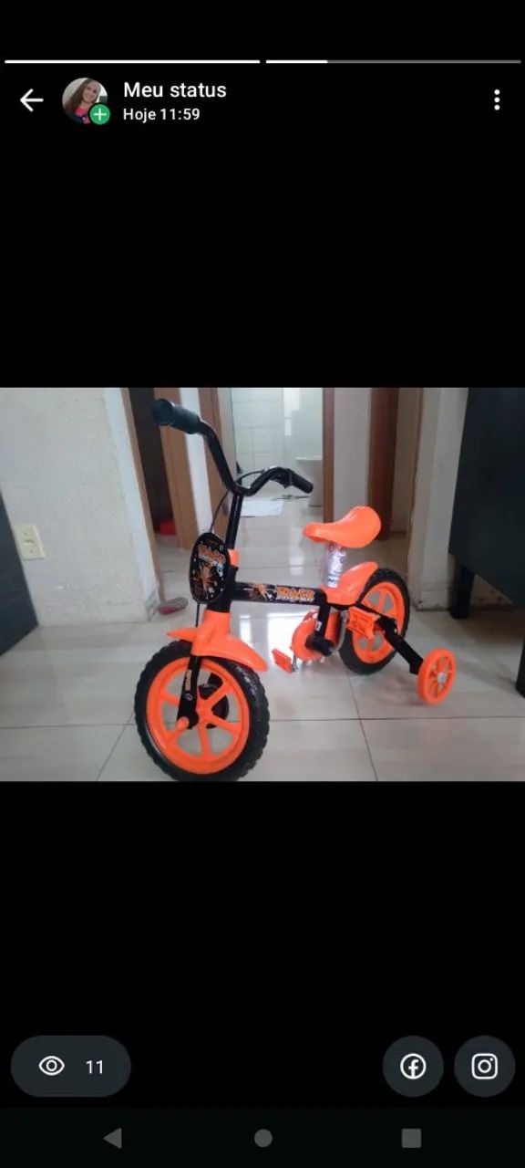 Bicicleta aro12 