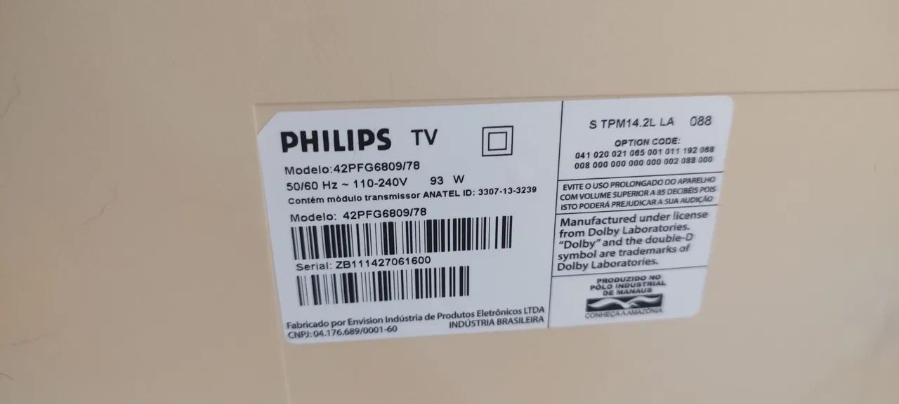 Smart tv Philips com defeito, precisa de técnico  - Foto 3