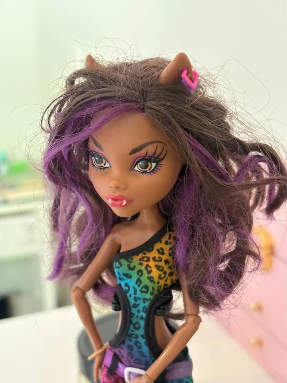 Monster High Boneca Clawdeen Wolf - Gloom Beach  - Foto 2