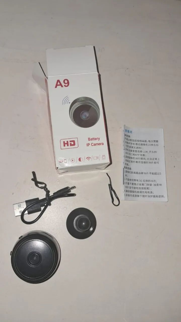 Mini câmera A9 Wi-Fi  - Foto 3