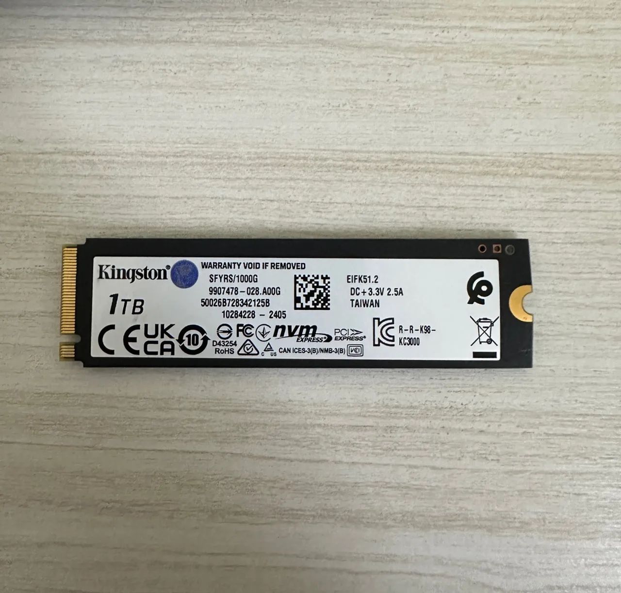 SSD Kingston Fury 1tb - Foto 2