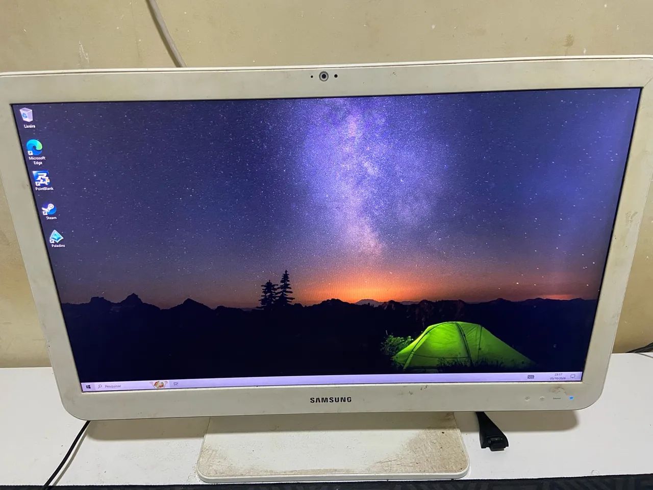 Computador All in One Samsung E1 21 polegadas full HD