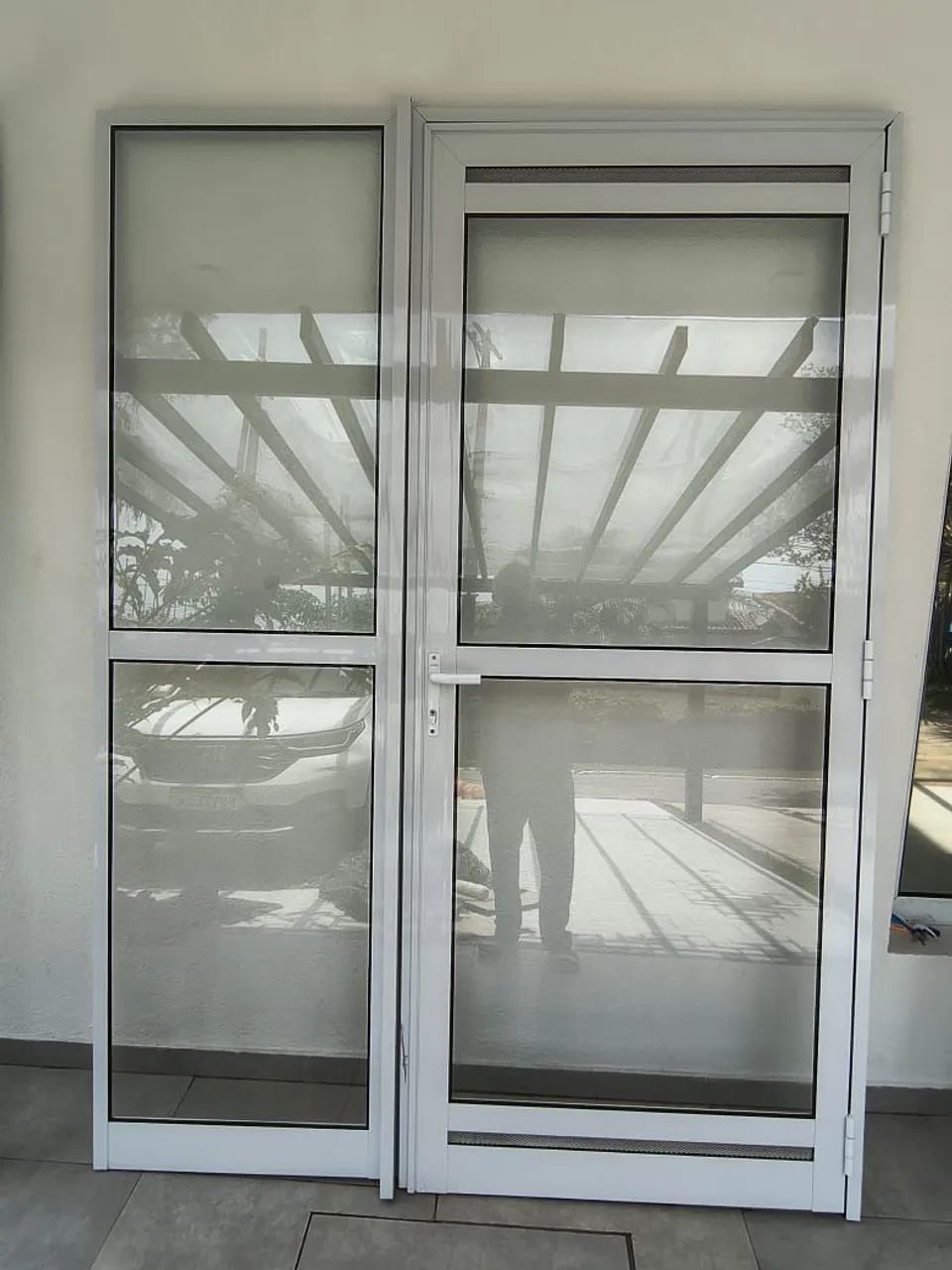 Portas de alumínio 