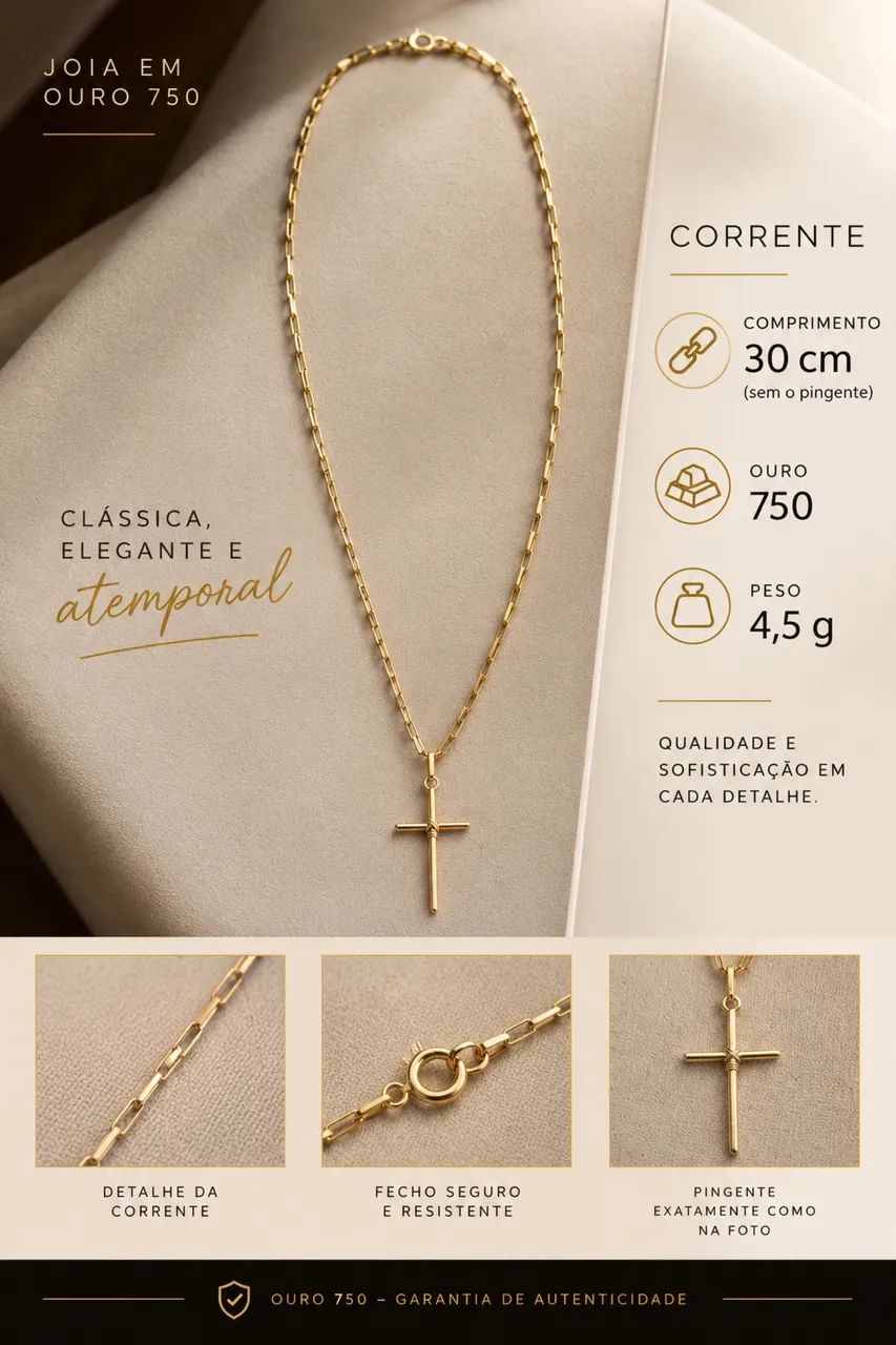 Corrente de ouro 