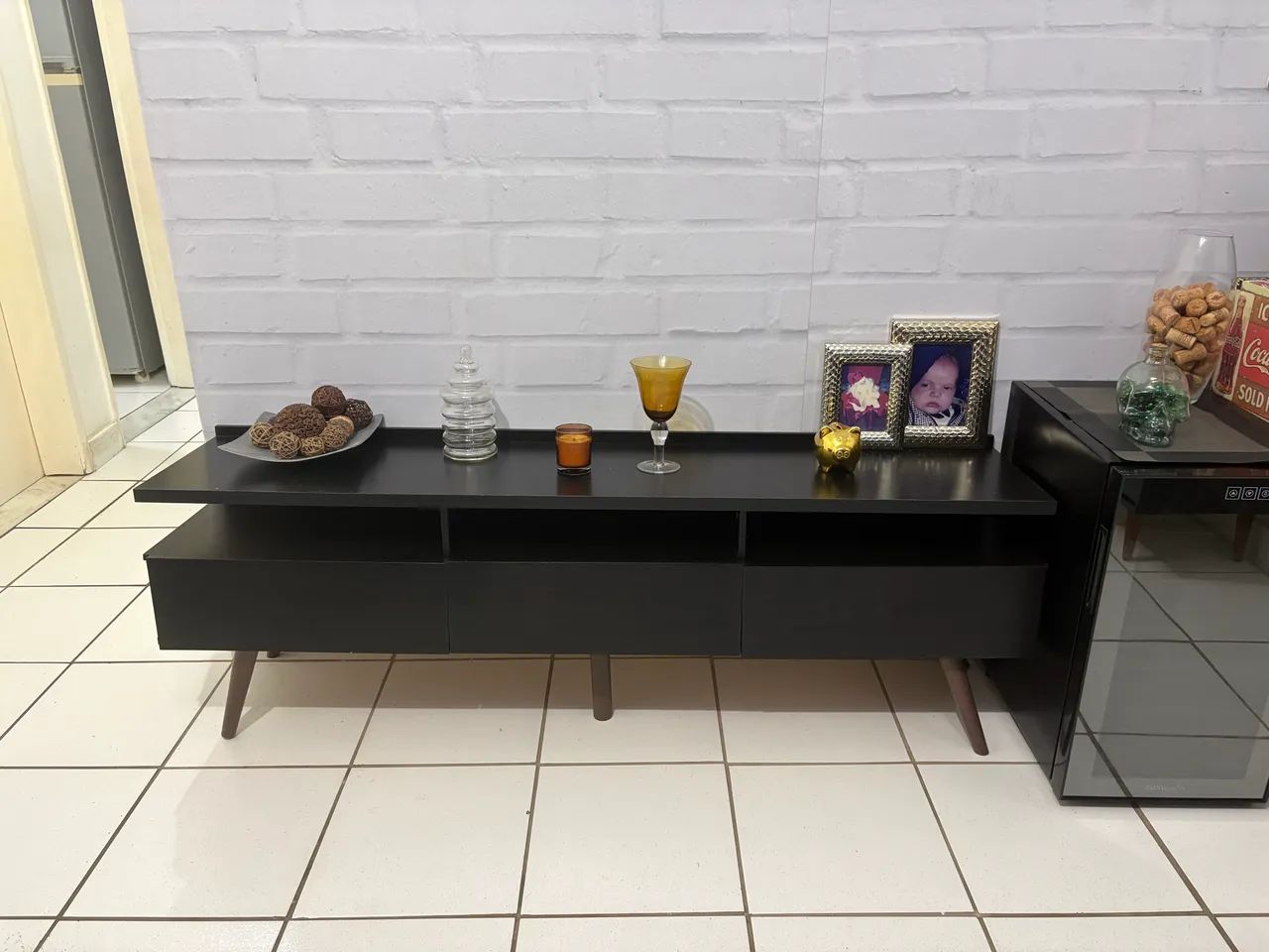 Peça buffet baixo retrô 
