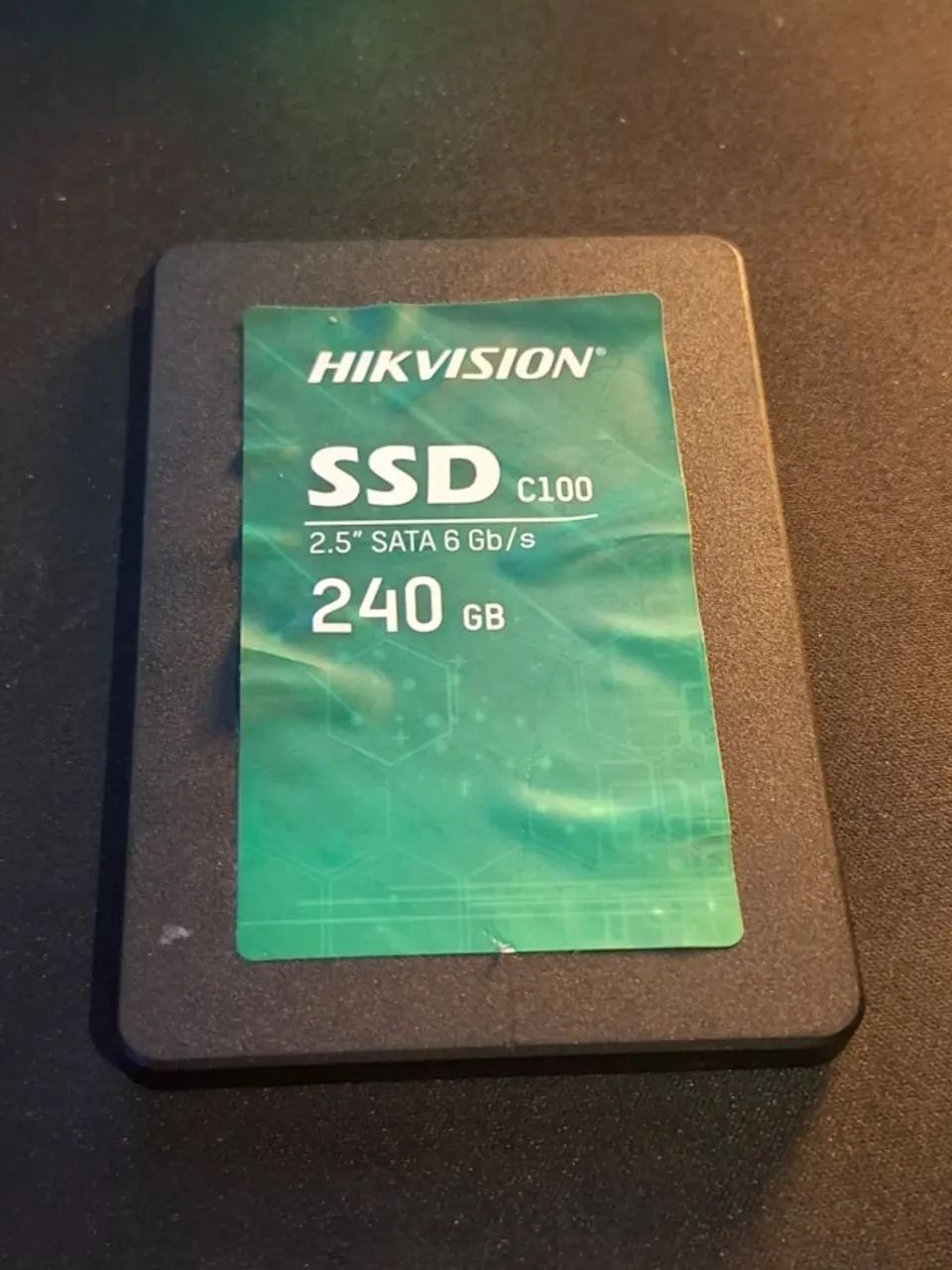 SSD 240GB SATA 3 Hikvision C100 2.5" (Para PC e Notebook)