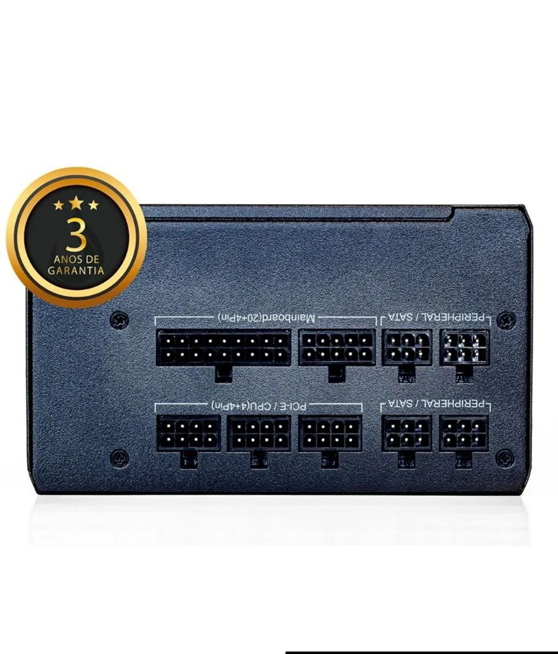 FONTE 650W 80 PLUS BRONZE RISE MODE ELÉKTRA - NOVA LACRADA  - Foto 4