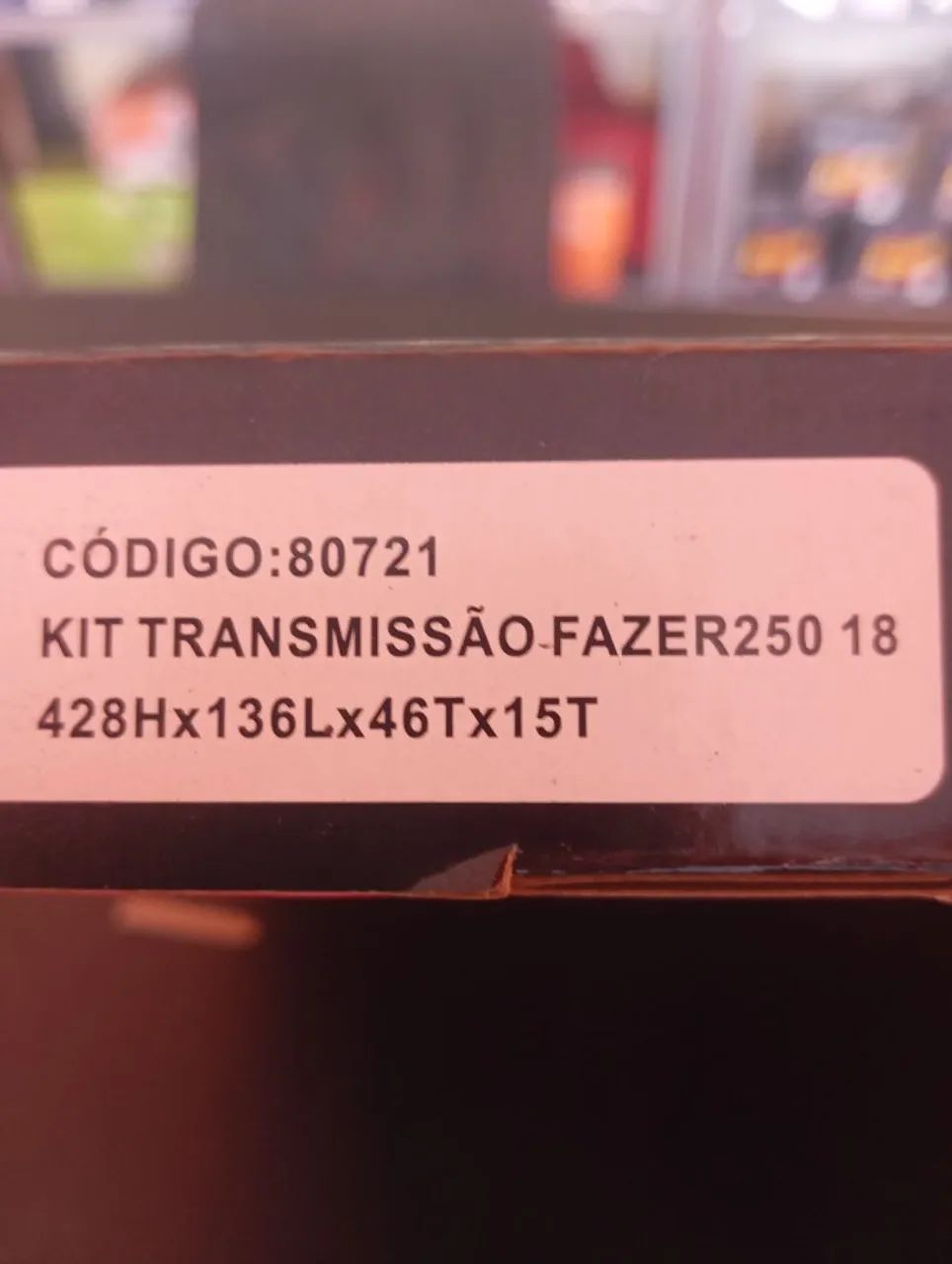 Promoção d kit transmissão da fazer 250. - Foto 2