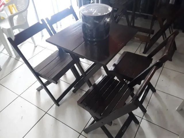 jogo de mesa madesil - Foto 3
