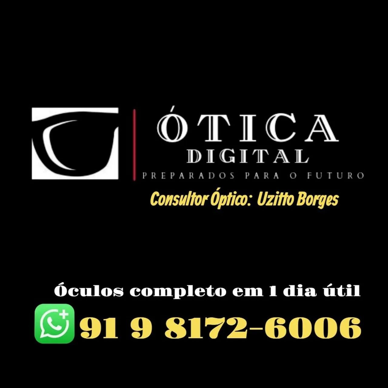 Óculos, armações e lentes