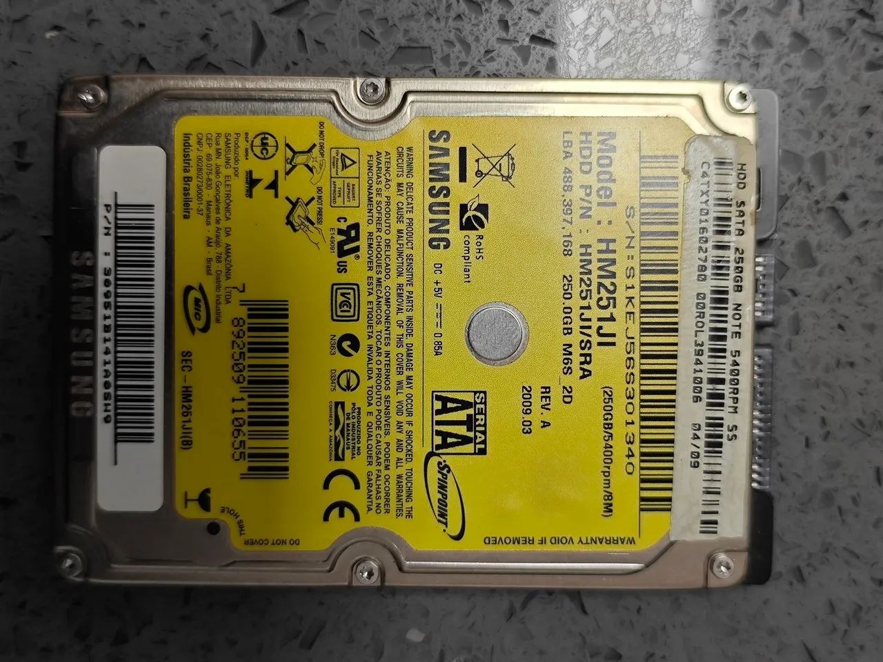 HD 250 GB