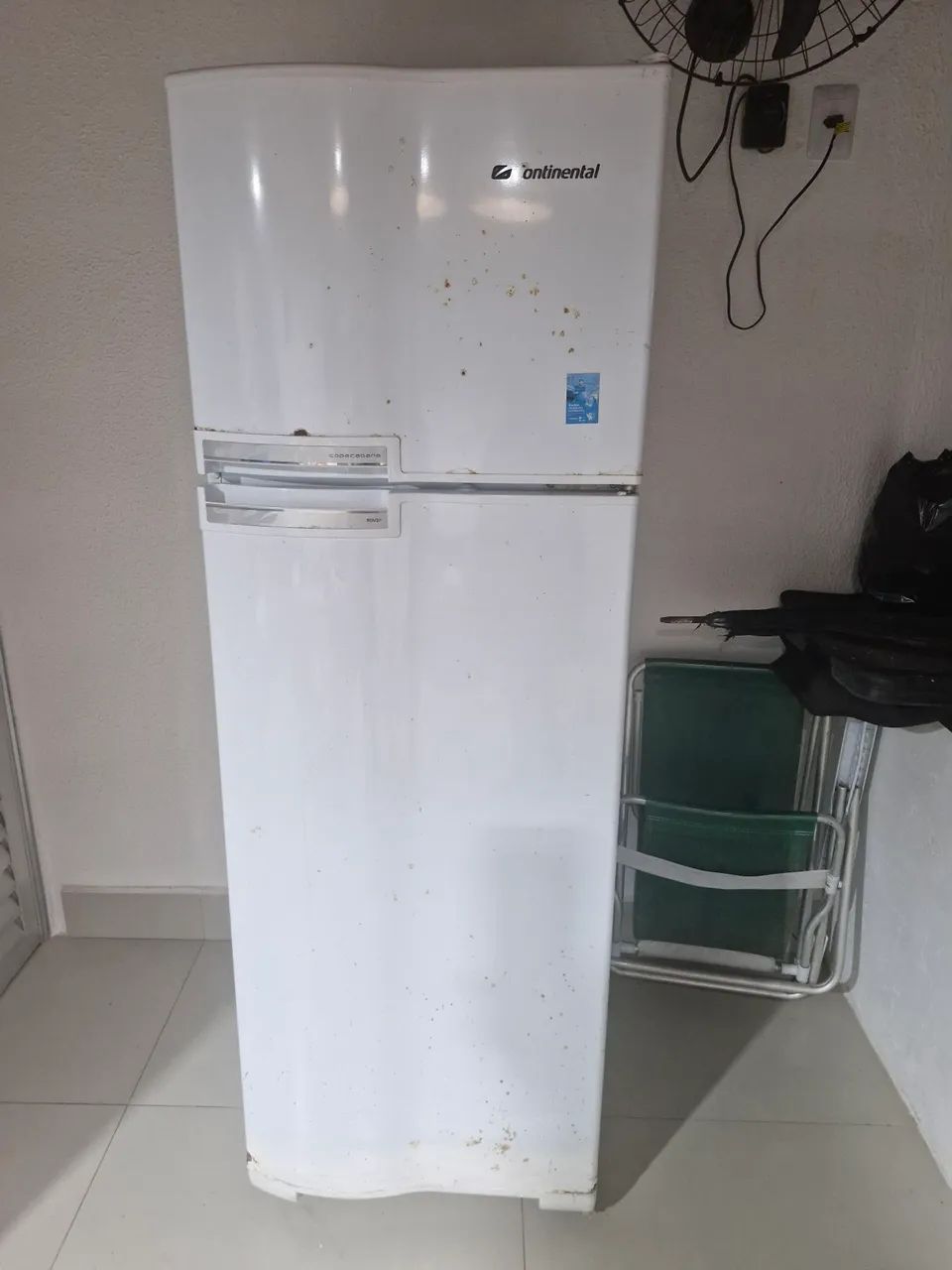 Geladeira Continental Duplex funcionando perfeitamente!