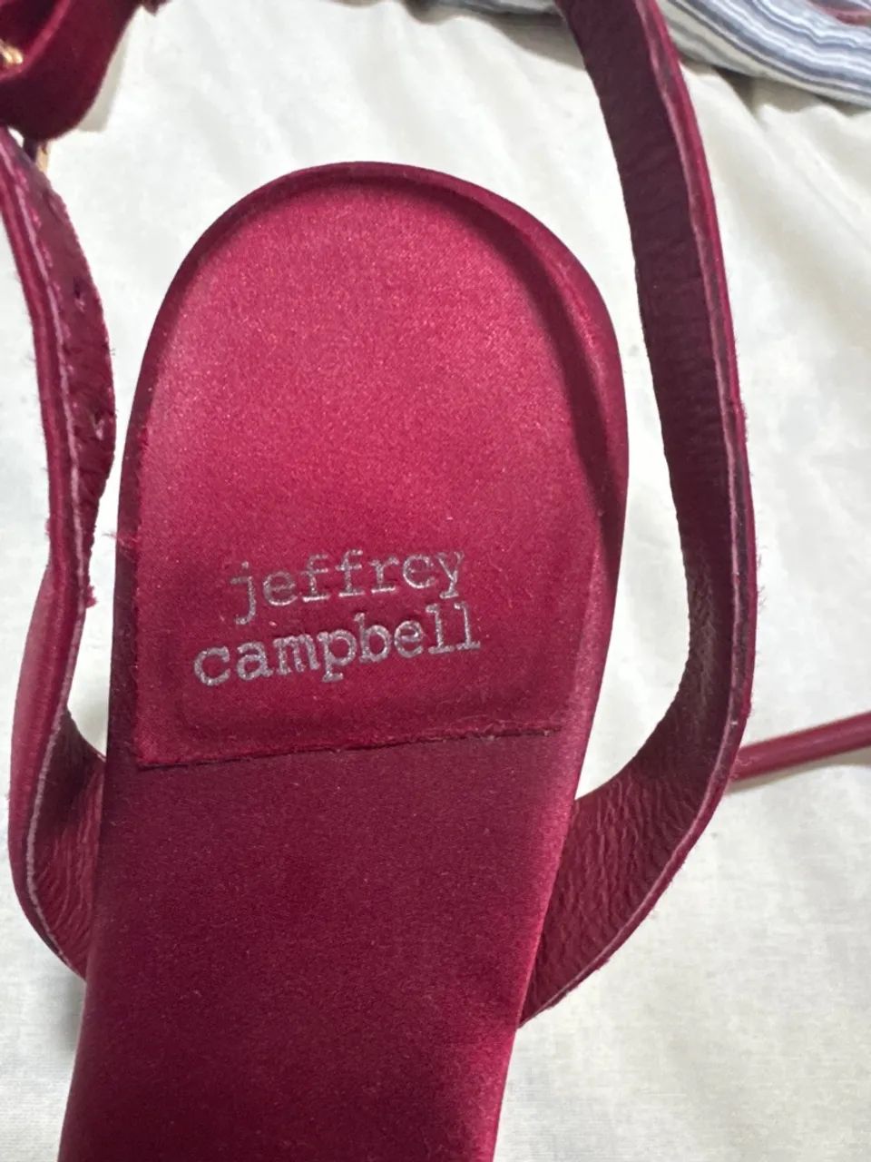 Sandália Luxo Jefffrey Campbell vermelha 36 - Foto 2