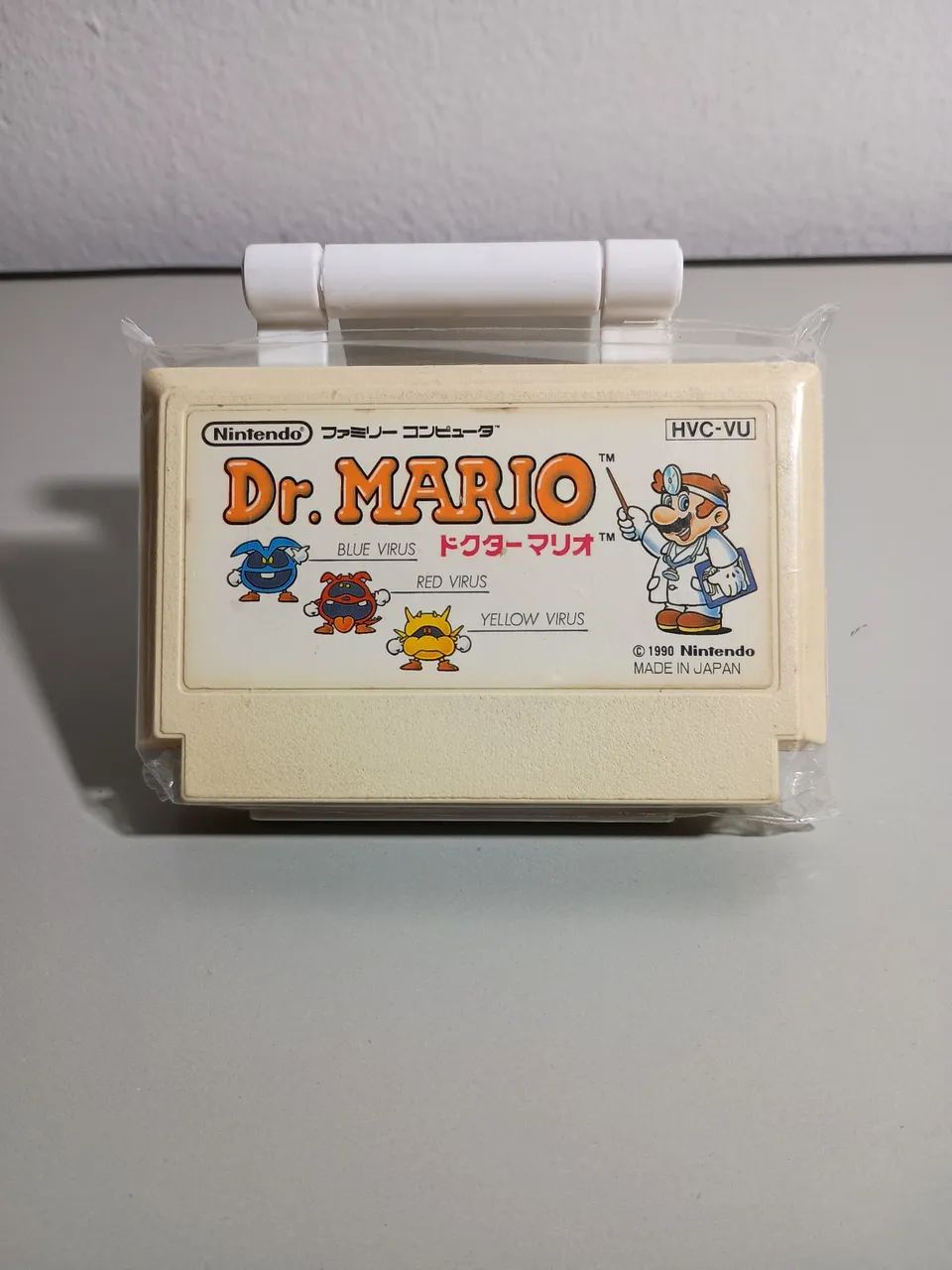 Dr Mário Famicom Nintendinho Nes 8 bits original japonês Nintendo