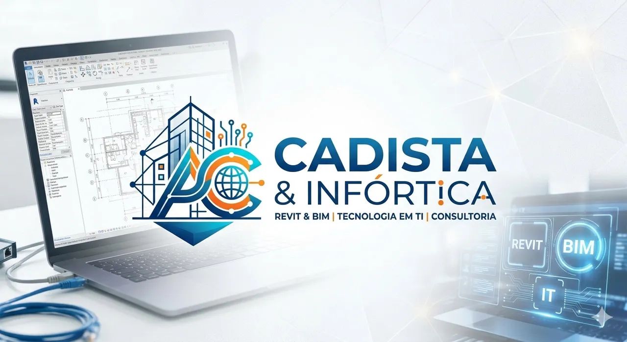 Freelancer Cadista e Revit: Projetos BIM e Suporte de TI sob demanda.