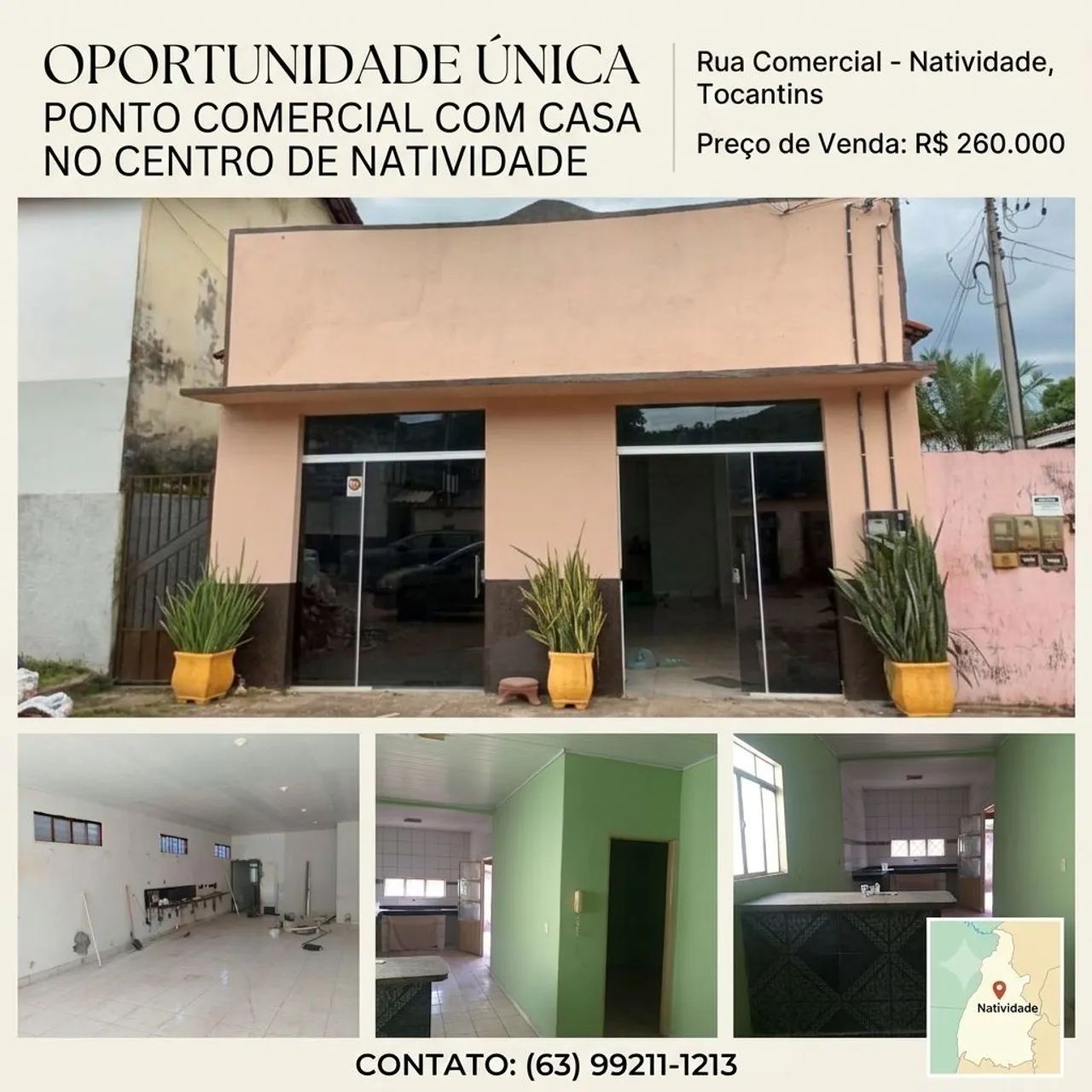 OPORTUNIDADE IMPERDÍVEL EM NATIVIDADE TOCANTINS 
