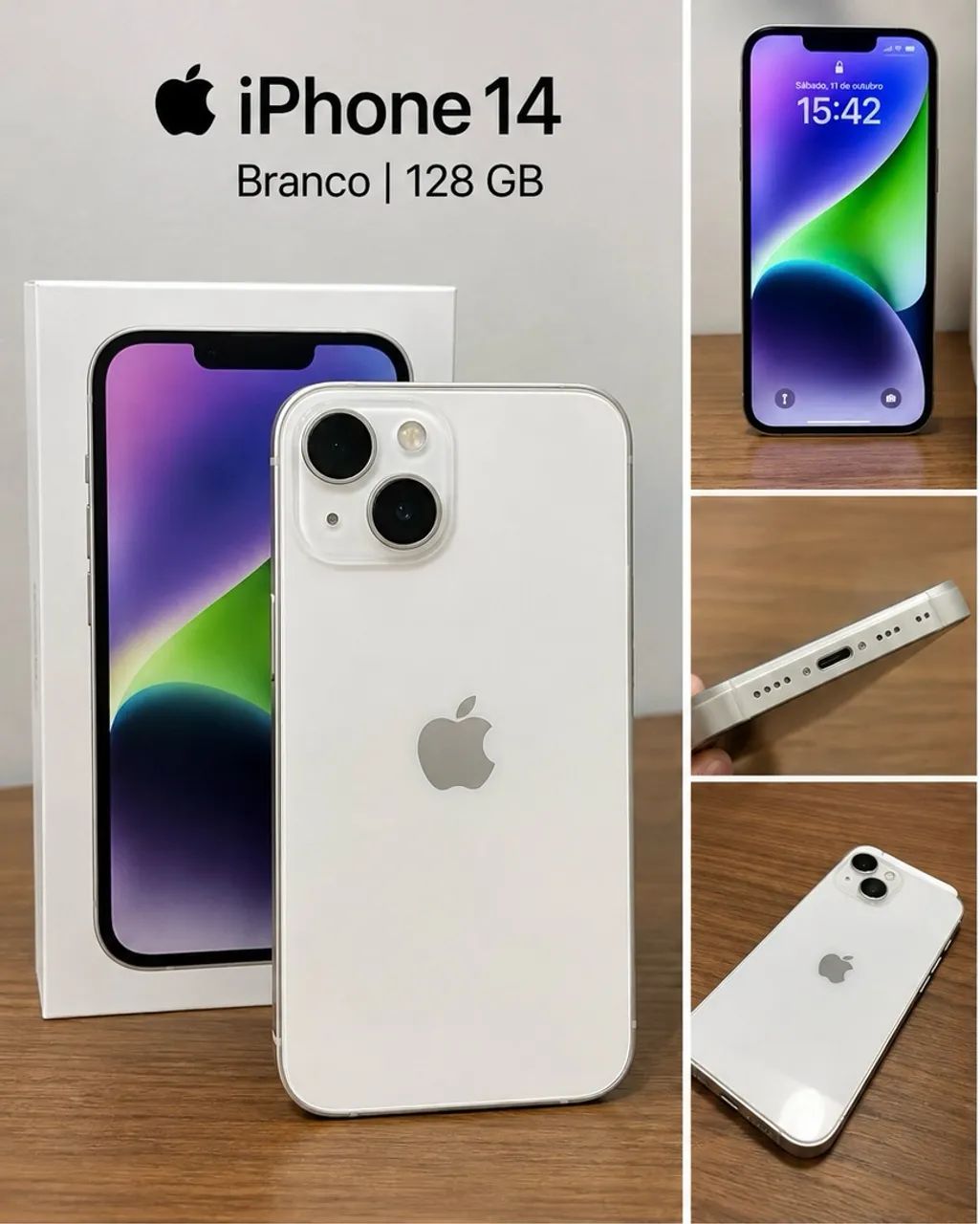 iPhone 14 128gb branco 