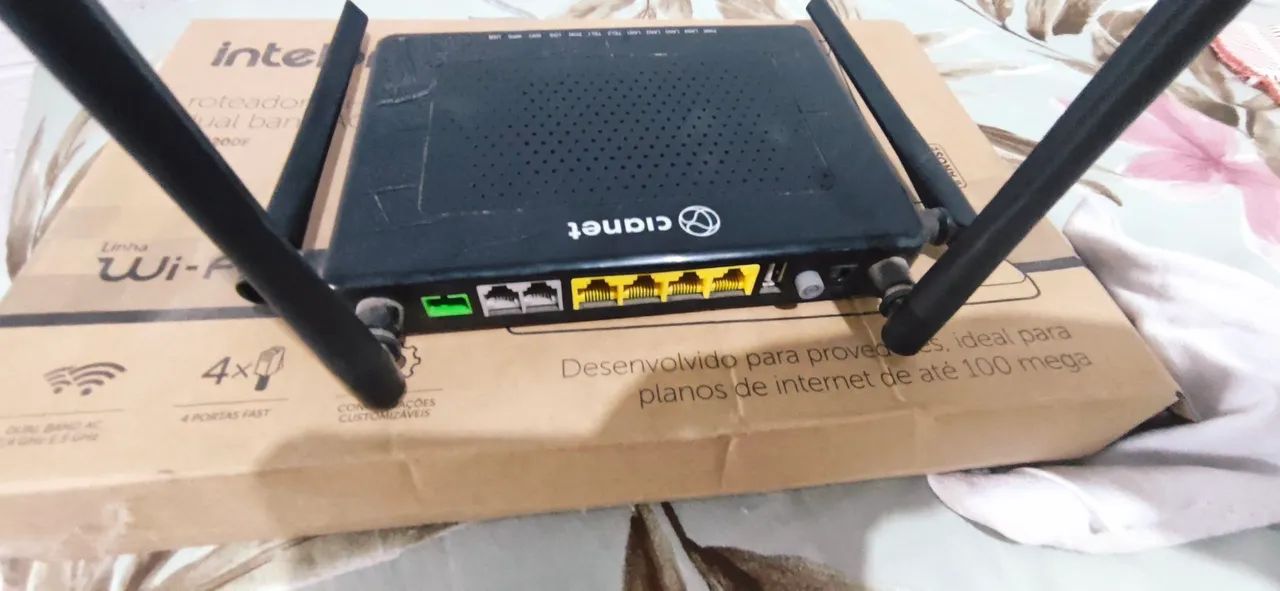 Roteador wi-fi cianet funcionando perfeitamente  - Foto 5