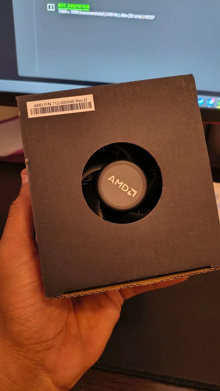 PROCESSADOR RYZEN 5600G + COOLER BOX - Foto 5