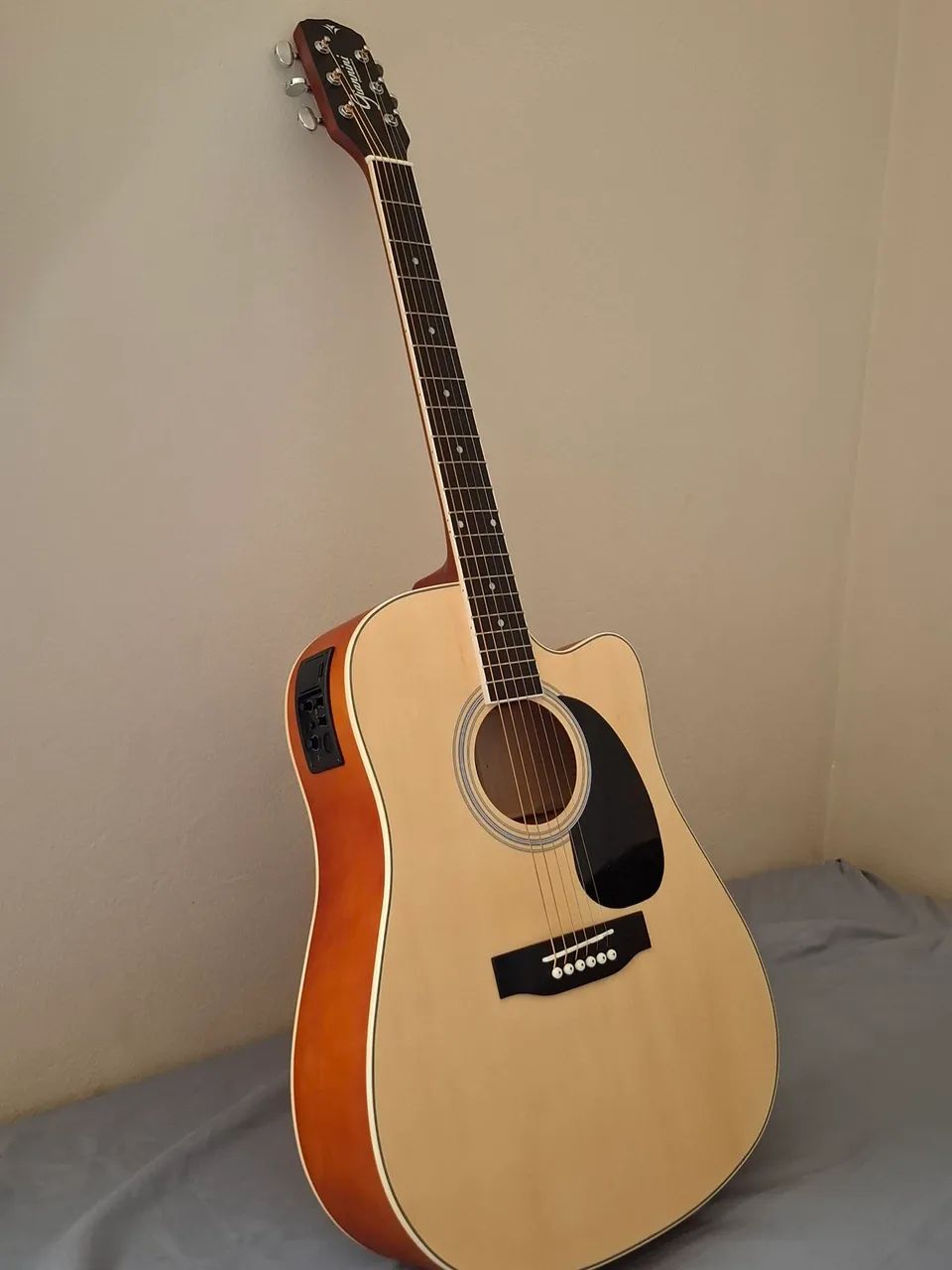 Violão Eletroacústico Giannini GDC-1, Capa e Acessórios - Foto 2