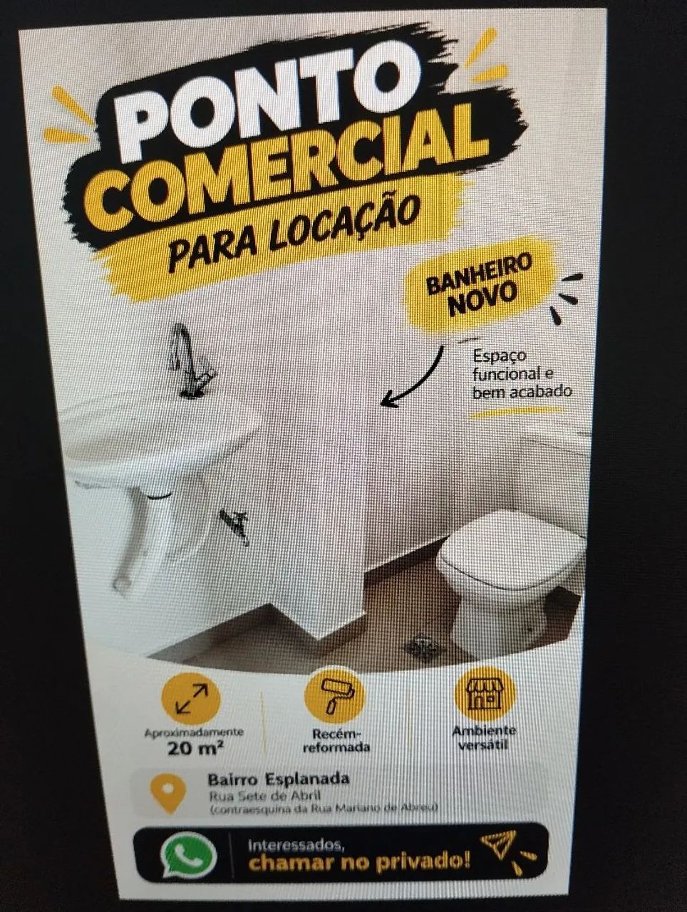 Alugo Ponto Comercial Esplanada  - Foto 3