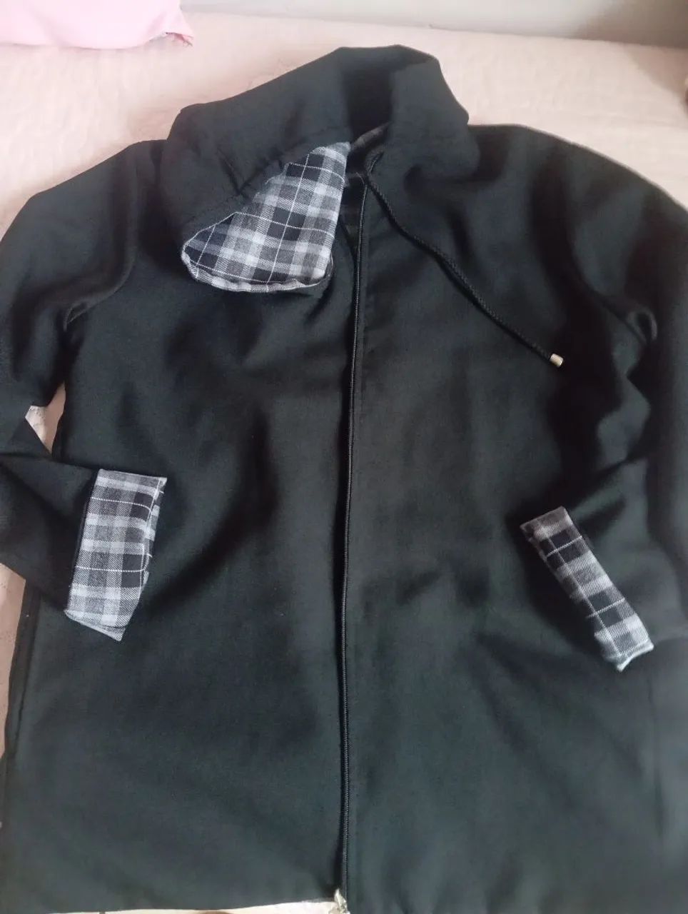 Blusa unissex capuz e dupla face GG - Foto 5