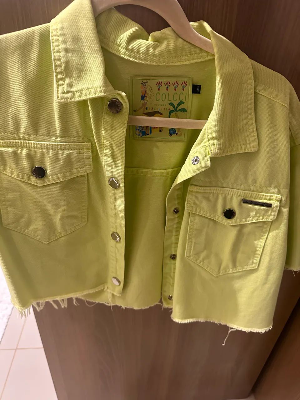 blusa jeans colcci  - Foto 3