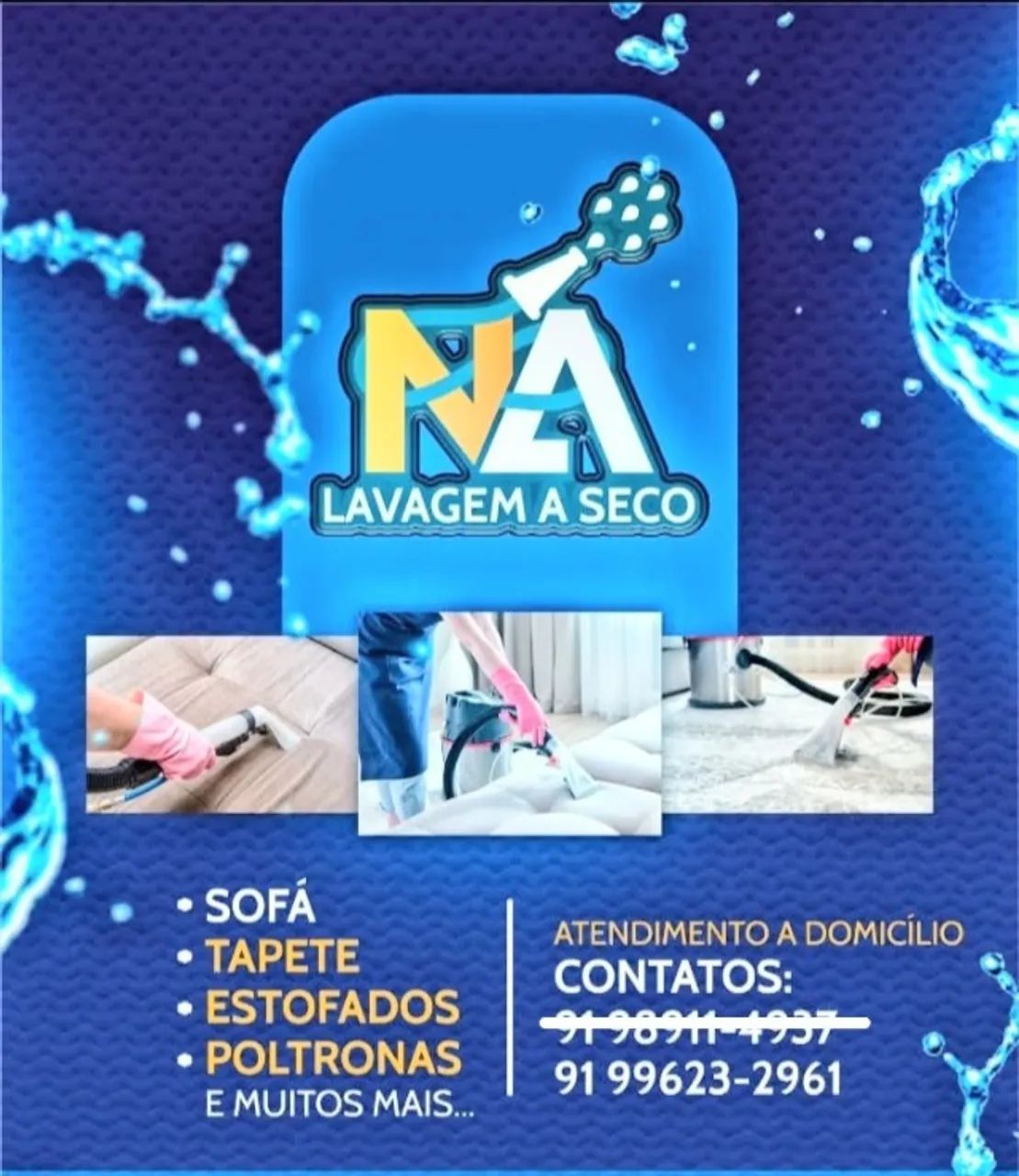 Higienização de estofados em geral 