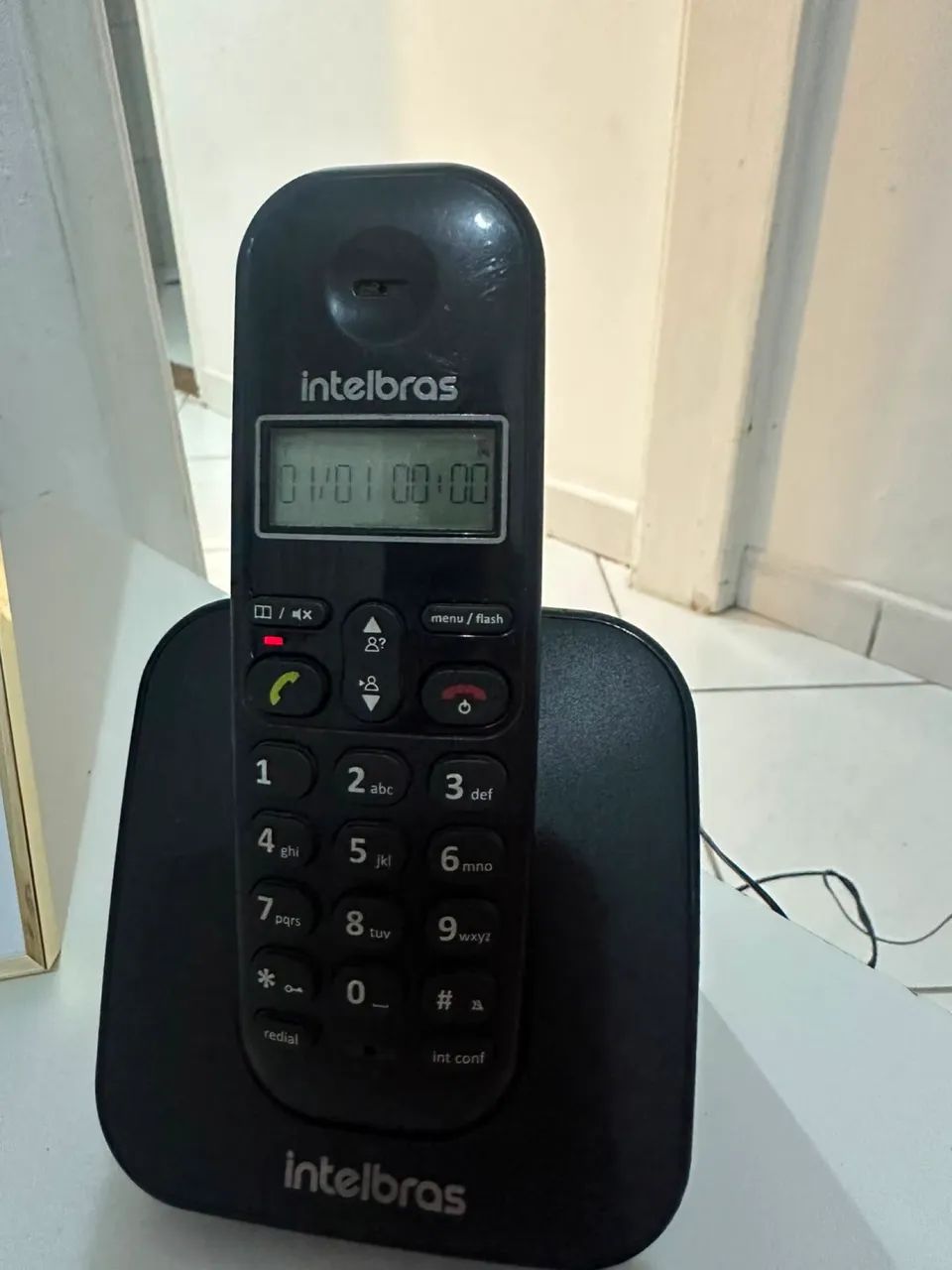 Telefone sem fio intelbras com ramal  - Foto 4
