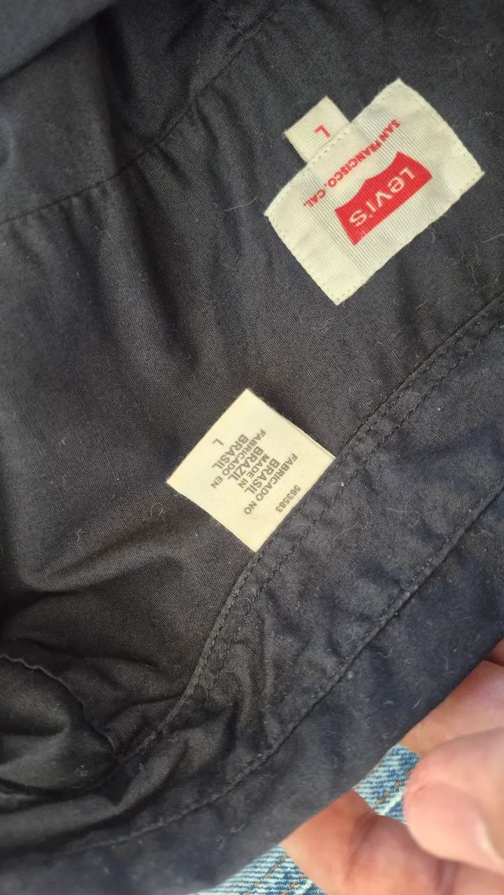 Camisa Levis Preta - Foto 4