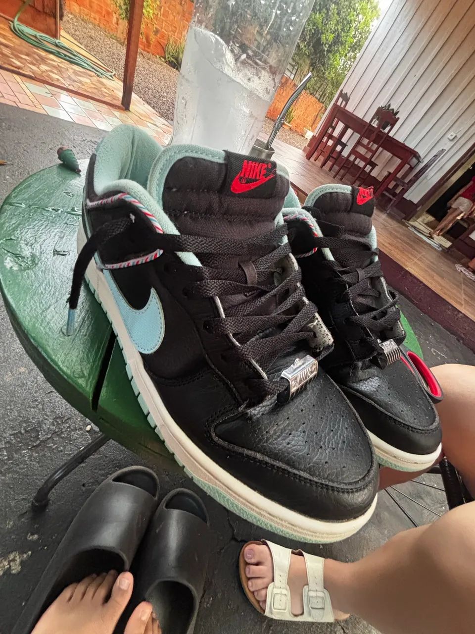 Tênis Nike Dunk Low Barber Shop Grey