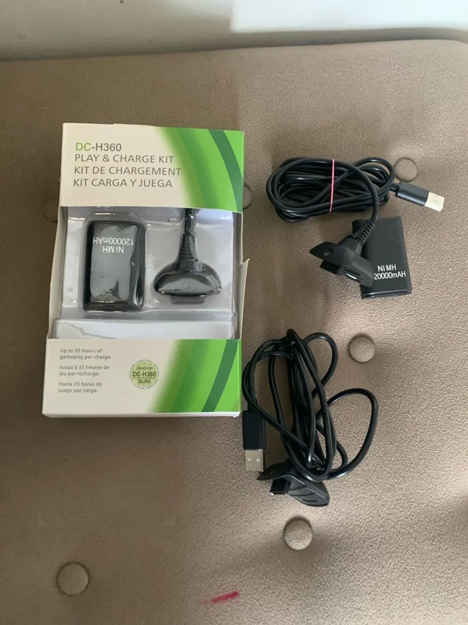 Kit Play e Charger XBOX 360 - Foto 2