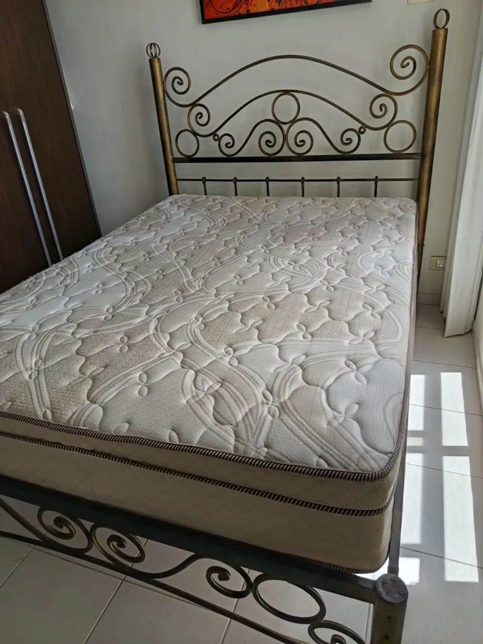 Cama casal de ferro - Foto 3