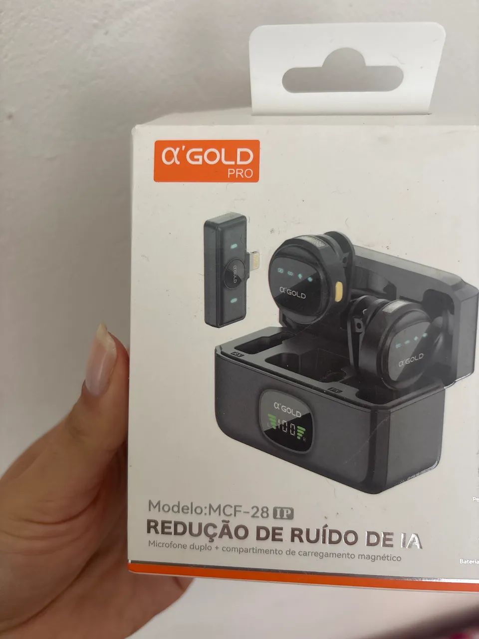 MICROFONE PARA VÍDEO IPHONE