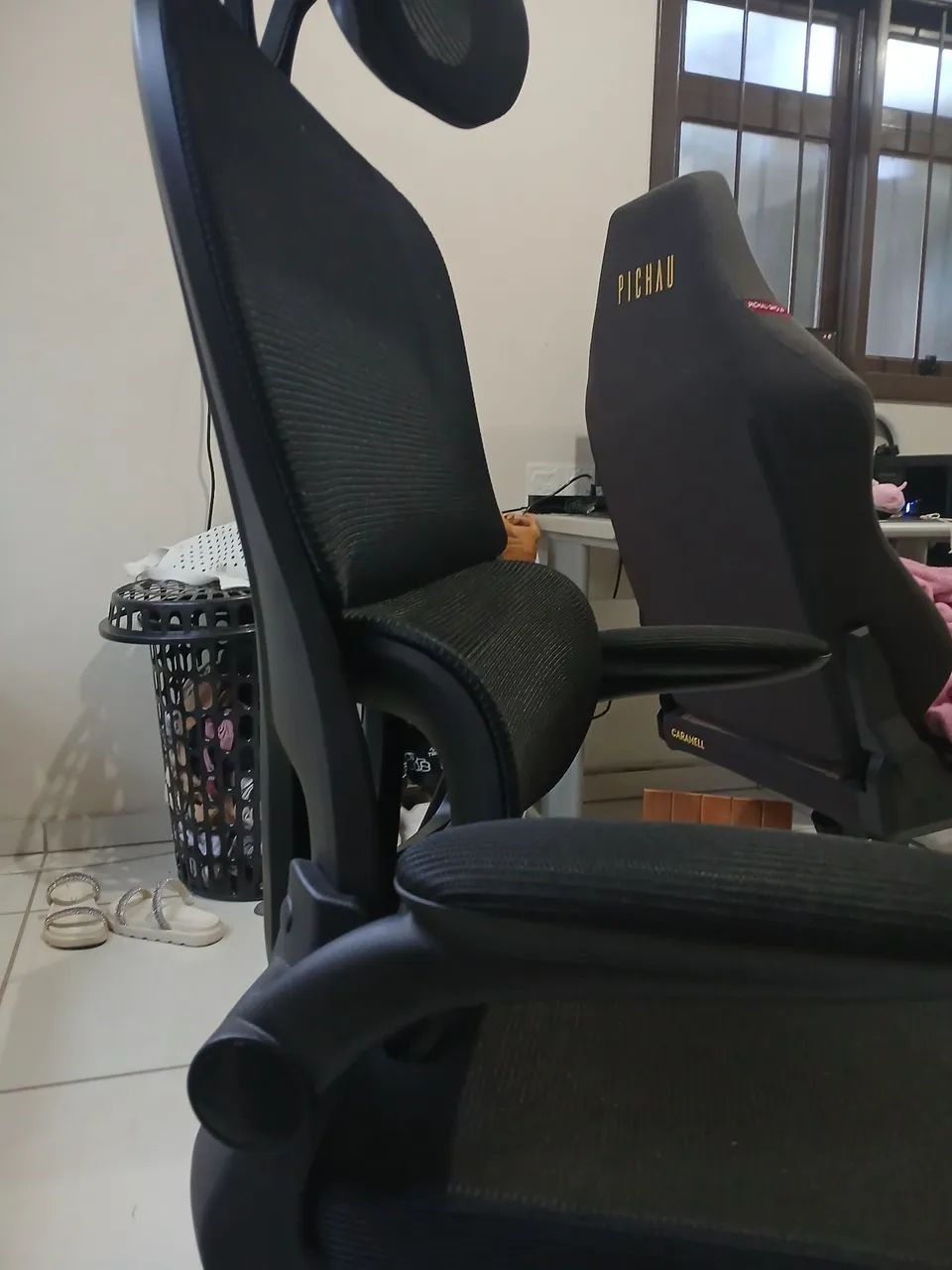 Cadeira ergonômica ajustável  - Foto 4