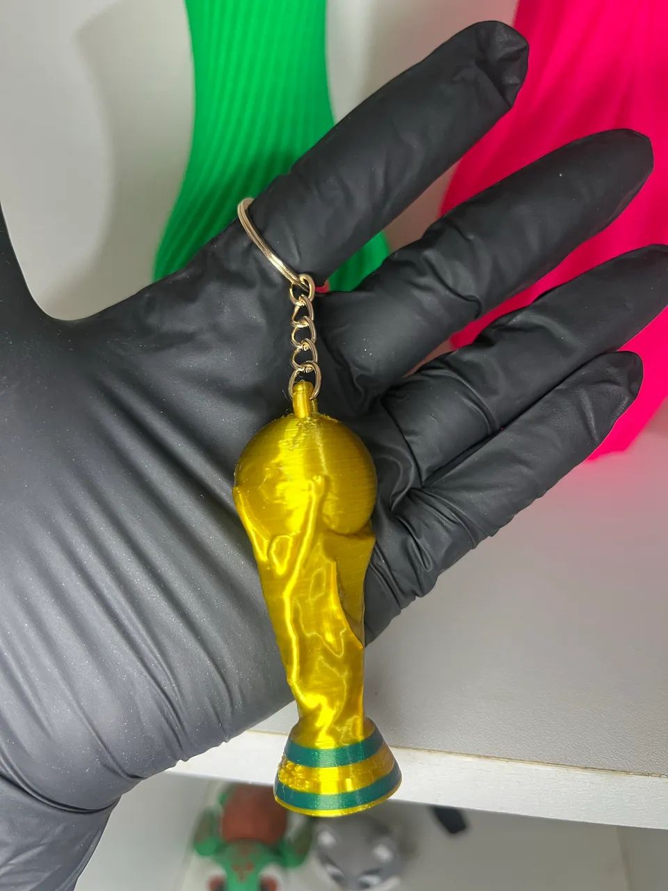 Chaveiros taça 3d